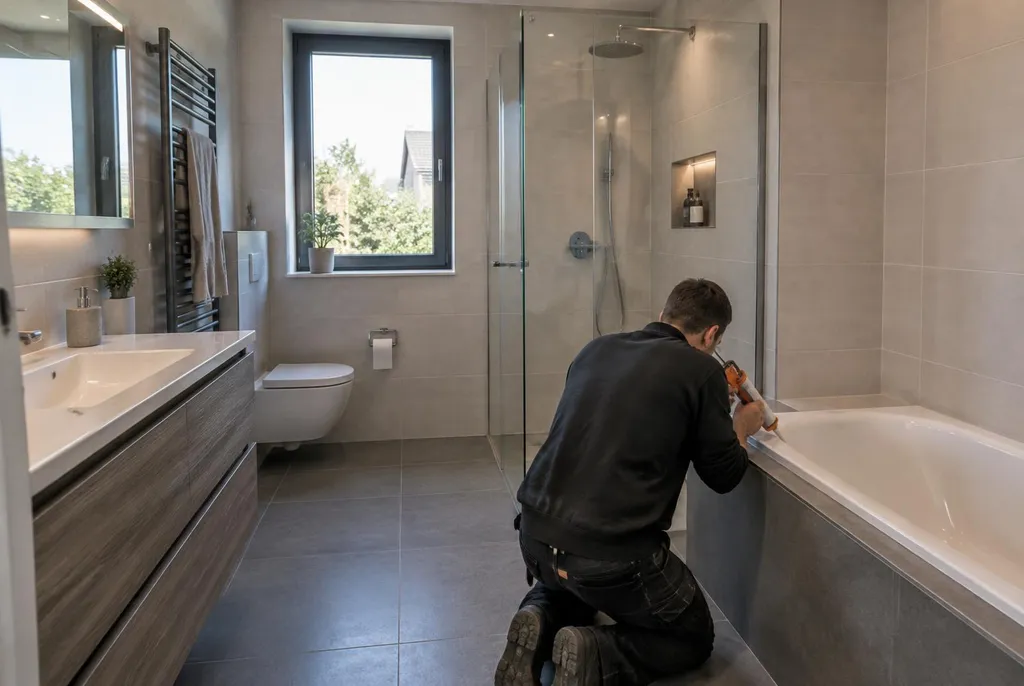 Kitbedrijf Uitgeest – badkamer kit vervangen bij de douche